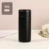 Taza de bolsillo mini de pequeña capacidad, taza de color sólido de acero inoxidable 316 con aislamiento al vacío, separación de té y agua, para preparar té portátil, personalizable