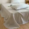 Fresco y lindo floral suave y amigable con la piel doble capa de gasa algodón puro artículo individual sábana para cama dormitorio estudiantil pieza individual sábana de algodón puro funda de cama