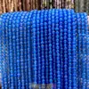 Suministrado directamente por el fabricante: cuentas redondas pequeñas de piedra natural, cuentas de arroz, cristal, turmalina, cuentas redondas de ágata, materiales hechos a mano para DIY, accesorios para pulseras