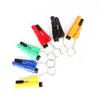 Mini Martelo de Segurança Portátil para Carro Chaveiro Quebra-Vidros Cortador de Cinto de Segurança Ferramenta de Fuga de Emergência para Carro Auto-Resgate