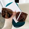2026 Nuevo Estilo Coreano Gafas de Sol para Mujer con Montura Ovalada GM Estilo Chanel de Alta Gama Gafas de Sol Parasol Populares Xiaohongshu