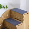 Escada de degraus de madeira para animais de estimação para uso doméstico, adequada para gatos e cães, para subir em camas e sofás, escada antiderrapante para gatos e cães idosos