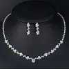 Collar de Perlas de Moda Popular Transfronterizo para Mujer, Joyería de Novia, Pendientes, Accesorios de Cadena para Clavícula de Lujo de Gama Alta de Nicho