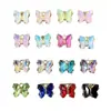 Colgante Sinfonía de Mariposa Cristal Tridimensional Super Brillante Moca Colgante Accesorios para Pulsera de Cuentas DIY, Collar, Pendientes Colgante