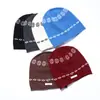 Gorro holgado 100% lana pura para mujer, estilo retro británico, patrón de Shetland, borde enrollado, gorro para clima frío, cubrecabezas, protección para los oídos