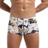 Boxer Briefs de Nailon Estampado Cómodos a la Moda Cómodos Transpirables Sexys Simples Calzoncillos Bóxer Shorts de Moda