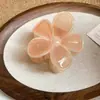 Pinza para el pelo con flor de lazo Dopamina Primavera Verano Corea del Sur Ins Moda Simple Pinza de Agarre Accesorios de Alta Calidad para el Cabello para Mujeres