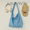 Bolsa Tote de Grande Capacidade Estilo Preguiçoso Texturizada de Alto Valor para o Dia a Dia Bolsa de Ombro Única Estilosa para Sob o Braço Bolsa Grande para a Aula