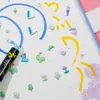 Pegatinas de Espuma 3D de Dibujos Animados Estilo Coreano para Decoración de Coche y Diario, Arte de Pegatinas Lindas DIY para Niños al por Mayor