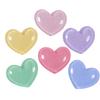 Corazón de amor con purpurina accesorios de resina DIY carcasa de teléfono móvil parche para diadema material venta al por mayor