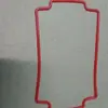 Varias piezas de silicona junta de silicona transparente anillo de silicona junta plana de silicona junta de sellado de silicona