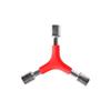 Herramientas de Reparación para Bicicletas de Montaña Meilong Práctica Llave de Vaso Hexagonal de Tres Puntas Herramienta de Reparación 4 mm/5 mm/6 mm