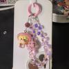 Encantos Originales Pop Mart Lindos para Hacer Manualidades con Cristal de Fresa y Hortensia para Correas de Teléfono, Colgantes de Bolsos y Colgantes de Coche