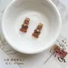Retro Doméstico Dorado Pintado Checo Vidrio Perlas Redondo Pájaro Hecho a Mano Corazón Material Pulsera Cadena de Teléfono Móvil Joyería Accesorios