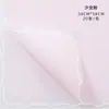 Estilo Nuevo Pañuelo Pequeño Papel de Envoltura para Flores Película de Gelatina Impermeable Material de Papel de Envoltura Papel de Envoltura para Flores de Ramo de Fresas
