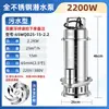 Bomba Sumergible de Acero Inoxidable 304 para Personas de Shanghái Resistente a la Corrosión 380 Bomba Química Bomba de Corte para Aguas Residuales de Alto Levantamiento 220V