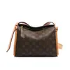 Bolsa Feminina de Alta Moda 2026 Nova Bolsa Almofada com Monograma Vintage Versátil Bolsa de Ombro Bolsa Transversal Casual