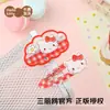 Pinzas para el Cabello Lindas y Divertidas con Licencia Oficial de Sanrio, un Imprescindible para Niñas que Van a la Escuela, Pinzas Retro para el Flequillo de Kitty