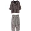 Ropa de moda infantil hip-hop traje hiphop mamelucos grises para niños ropa de actuación estilo tierra baldía frita callejera para niñas ropa de moda