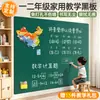 Adesivos de Parede Quadro Negro para Ensino em Casa para Crianças, Proteção para os Olhos, Adesivos Magnéticos para Sala de Estar, Padrão de Grade, Apagável, Giz Sem Pó, Quadro de Desenho Autoadesivo