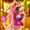 Llavero de oso estrellado moderno y moderno, personalizado, para hombre, astronauta espacial, llave de coche, colgante para bolso de pareja