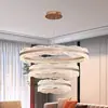 Lámpara de araña para sala de estar, nueva, simple, elegante y lujosa, adecuada para comedores, dormitorios y otros espacios, con iluminación amigable para la vista, en un estilo vintage francés