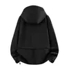 Chaqueta con Capucha, Chaqueta Deportiva Casual de Manga Larga a la Moda para Hombre, Chaqueta Exterior Tridimensional y Estructurada