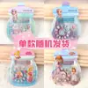 Blister Unhas Vestíveis Artesanais DIY para Crianças, Unhas de Crianças, Adesivos de Unha da Princesa Elsa do Frozen