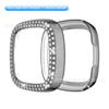 Funda Protectora Adecuada para Fitbit Versa3/Sense, Nueva, Inteligente, de Doble Fila, con Diamantes Brillantes