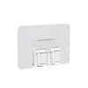 Estante de Almacenamiento Hoja Adhesiva Adhesivo Fuerte Impermeable Cocina Baño Inodoro Gancho de Hebilla Gancho Pegajoso Pared Sin Taladrar