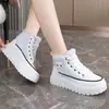 [Personalizado] Zy12256 Botas de Neve Quentes de Veludo Botas Curtas Casuais 2025 Inverno Novo Cano Alto Engrossado