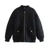 Venta al por mayor transfronteriza 2022 primavera y verano estilo europeo y americano ropa de mujer holgada combinable chaqueta de doble bolsillo chaqueta hipster de calle