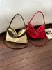 Bolsa de Moto Retrô Estilo Hot Girl Transfronteiriça Estilo Coreano Moda Bolsa Tote de Ombro Único Grande Capacidade para Comutação Manual ou Transversal para Mulheres