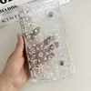 Capa A6 Meia Folha Solta Transfronteiriça Casca Branca Leite Estrela com Glitter Caderno de Folha Solta Álbum de Fotos DIY Pronto para Venda