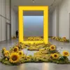 Marco de Fotos de Girasol Comercial Pantalla de Paisaje Decorativa, Popular Fábrica de Producción de Accesorios y Adornos para Fotos