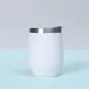Taza Térmica para Huevo de Acero Inoxidable 304 de 12 oz, con Forma de U, de Cáscara de Huevo al Vacío, Venta al por Mayor