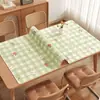Mantel Minimalista para Mesa de Comedor, Resistente al Aceite, Impermeable, Resistente al Calor, Lujo Minimalista, Tacto de Alta Gama, Mantel Lavable, Nuevo Modelo 2025, Protector de Mesa