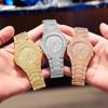 Reloj de cuarzo con diamantes para mujer, reloj de moda para mujer, reloj de marca de alta gama, reloj para hombre, correa de acero, reloj de comercio exterior