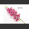 Phalaenopsis maceta individual individual 3D decoración hidratante flor flor artificial plástico decoración de sala de estar flor escritorio