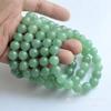 Pulsera de cuentas antiguas de jade Dongling natural, suministro en vivo, para amantes de las cuentas redondas, pulsera de jade de bambú al por mayor