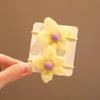 Liga de Goma Mujeres y Niños Verano Nuevo Estilo Niña Diadema de Flores Liga de Goma Lazo Anillo para el Cabello Adorno para la Cabeza