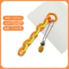 Llavero Colgante Cadena Arcoíris Creativo Colgante Pequeño Fresco Dopamina Accesorios DIY Cubierta de Auriculares Colgante para Pareja