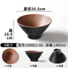 Xiangyuanmei vajilla de melamina tazón grande tazón comercial para fideos de res tazón cónico para hot pot picante ramen tazón para sopa de fideos tazón para fideos de arroz