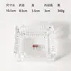 Cinzeiro Criativo de Cristal para Uso Doméstico, Adequado para Sala de Estar, Hotel, Escritório; Design Elegante e Simples, Impede que as Cinzas Voem