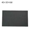 Venda quente direta da fábrica novo tapete de silicone quadrado retangular redondo preto para balcão de bar porta-copos de bar