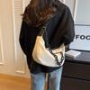2023 Nueva Bolsa de Tela de Nailon para Mujer de Gran Capacidad Senmeng Diseño Nicho Bolso Mensajero Verano Bolso Dumpling
