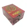 Caja de Espejo Antigua Neceser Caja Antigua de Cuero Tocador Antiguo Caja Antigua de Joyería de Madera Regalos de Boda