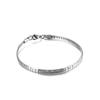 Collar pulsera de acero inoxidable al por mayor de fábrica collar de acero de titanio para mujer collar simple traje popular de moda