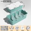 Caja de Almacenamiento Debajo de la Cama con Ruedas para Dormitorio, Caja de Almacenamiento de Plástico para Dormitorio Escolar, Caja Debajo de la Cama para Colchas