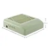 858-9 Aspiradora para Uñas de Alta Potencia 80W con Filtro Máquina de Polvo para Uñas Aspiradora Japonesa de Escritorio para Uñas